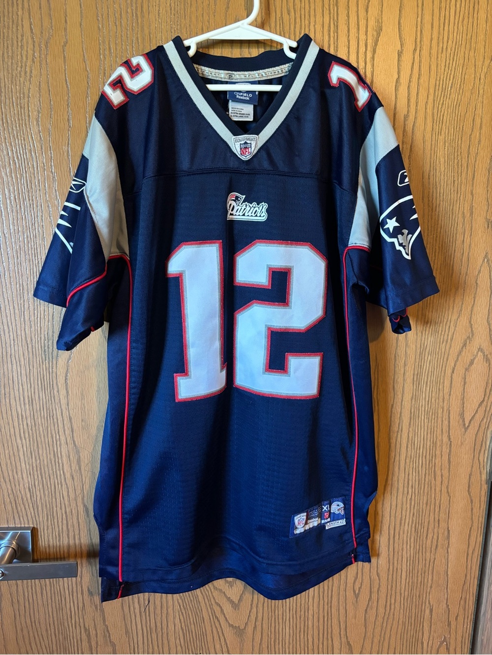 New England Patriots Football Jersey #12